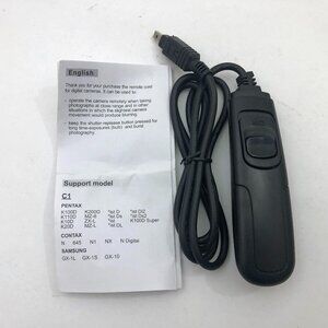 RPS DotLine Remote Switch Shutter Release Cord for Pentax K100D 200D 110D Plus